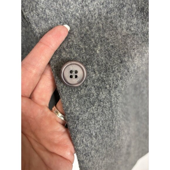 LL Bean Wool Blazer Suit Jacket Gray Woman's Size 18R - Picture 6 of 14